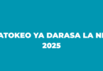 Matokeo ya Darasa la Nne 2025 NECTA